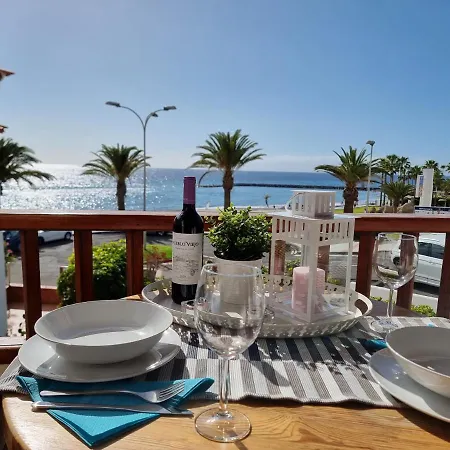Casa Playa Del Duque 2 In 1st Sea Line Directly At The Beach, Heated Pool, Wifi Apartment *